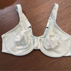 Olga Signature Support Satin Underwire Bra 42C Green